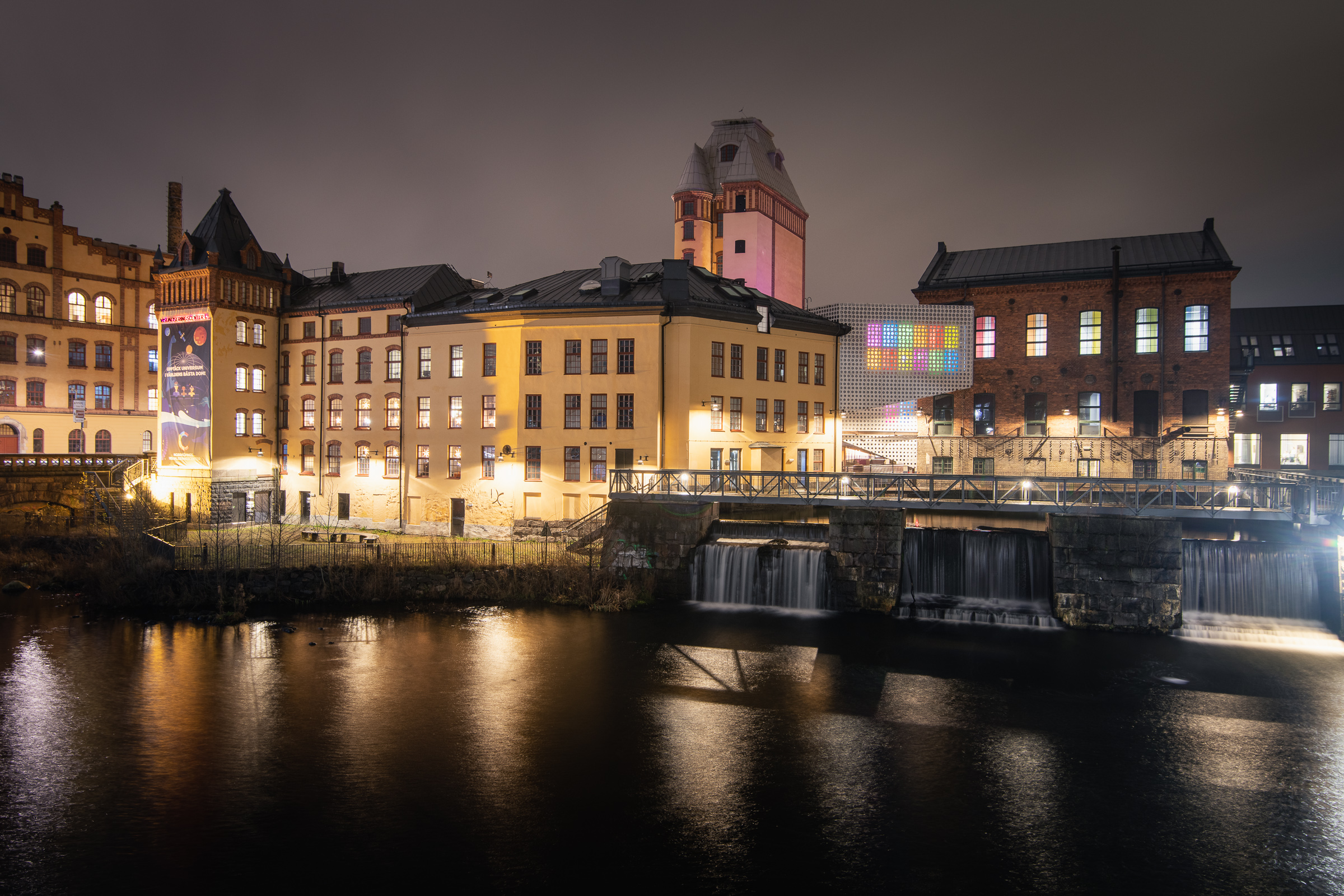 Visualiseringscenter kväll